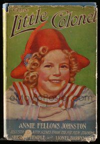 6d691 LITTLE COLONEL A.L. Burt hardcover book '35 illustrated w/scenes from Shirley Temple's movie!