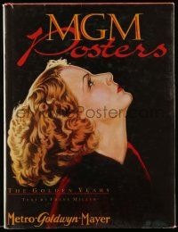 6d697 MGM POSTERS hardcover book '94 wonderful decade-by-decade visual history in full-color!
