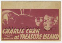 6d343 CHARLIE CHAN AT TREASURE ISLAND herald '39 Sidney Toler challenges the supernatural!