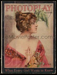 6d446 PHOTOPLAY magazine June 1919 art of pretty Constance Talmadge by Alfred Cheney Johnston!