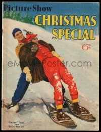6d466 PICTURE SHOW English magazine December 1938 special Christmas issue, Cary Grant!
