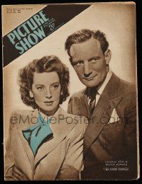 6d472 PICTURE SHOW English magazine Aug 24, 1946 Deborah Kerr & Howard in I See a Dark Stranger!