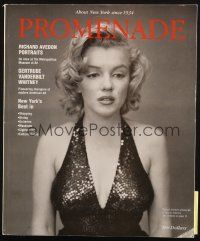6d487 PROMENADE magazine October 2002 Richard Avedon's photo of sexy Marilyn Monroe!