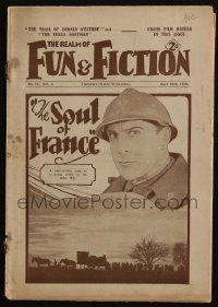 6d489 REALM OF FUN & FICTION English magazine April 20, 1929 Soul of France, Harold Lloyd in Speedy