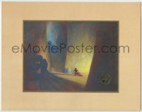 6d155 FANTASIA 11x14 litho movie still w/envelope '91 great painted artwork of Mickey Mouse!