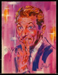 6d795 DANNY KAYE stage play souvenir program book '60s great art of the comedian by Starkman!