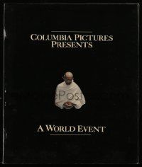 6d823 GANDHI world premiere souvenir program book '82 Ben Kingsley as The Mahatma, Attenborough