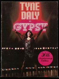 6d841 GYPSY stage play souvenir program book '89 Tyne Daly in 30th anniversary on Broadway!