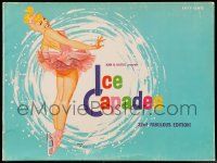 6d855 ICE CAPADES souvenir program book '62 George Petty sexy pin-up art, 22nd fabulous edition!