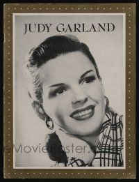 6d869 JUDY GARLAND souvenir program book '60s many wonderful images throughout her career!