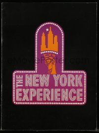 6d907 NEW YORK EXPERIENCE souvenir program book '80 wonderful images of NYC sights & attractions!