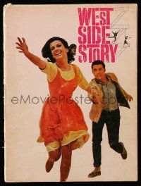 6d994 WEST SIDE STORY souvenir program book '62 Academy Award winning classic musical, cool images