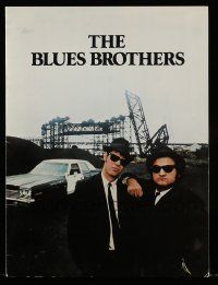 6d215 BLUES BROTHERS promo brochure '80 John Belushi & Dan Aykroyd are on a mission from God!