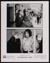 6d328 ANYWHERE BUT HERE presskit w/ 3 stills '99 Susan Sarandon, Portman, directed by Wayne Wang!