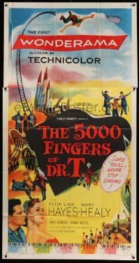 6f041 5000 FINGERS OF DR. T 3sh '53 Peter Lind Hayes, Mary Healy, Conried, written by Dr. Seuss!