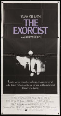 6f079 EXORCIST int'l 3sh '74 William Friedkin, Von Sydow, horror classic from William Peter Blatty!
