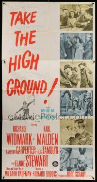 6f168 TAKE THE HIGH GROUND 3sh '53 Korean War soldiers Richard Widmark & Karl Malden!