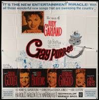 6f212 GAY PURR-EE 6sh '62 Judy Garland, Robert Goulet, Red Buttons, cartoon cats!