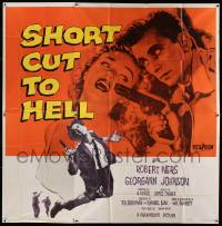 6f241 SHORT CUT TO HELL 6sh '57 directed by James Cagney, from Graham Greene's novel!
