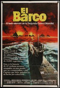 6f743 DAS BOOT Argentinean '82 The Boat, Wolfgang Petersen German WWII submarine classic, Meyer art