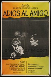 6f772 FAREWELL, FRIEND Argentinean '68 Adieu l'ami, Charles Bronson & Alain Delon by Ferracci