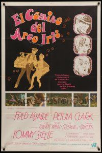 6f775 FINIAN'S RAINBOW Argentinean '68 Fred Astaire, Petula Clark, Francis Ford Coppola!