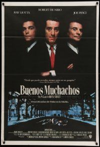 6f796 GOODFELLAS Argentinean '90 Robert De Niro, Joe Pesci, Ray Liotta, Martin Scorsese classic!