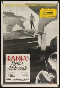 6f819 KARIN MANSDOTTER Argentinean '54 Ulla Jacobsson in the title role, directed by Alf Sjoberg!