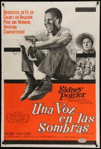 6f841 LILIES OF THE FIELD Argentinean '63 Sidney Poitier helps Lilia Skala & nuns build a chapel!