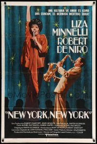 6f871 NEW YORK NEW YORK Argentinean '77 Robert De Niro plays sax while Liza Minnelli sings!
