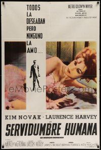 6f876 OF HUMAN BONDAGE Argentinean '64 super sexy Kim Novak can't help being what she is!