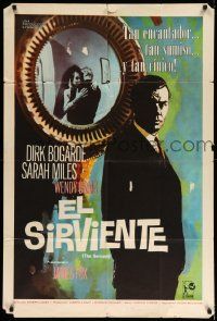 6f925 SERVANT Argentinean '64 Dirk Bogarde, written by Harold Pinter, directed by Joseph Losey!