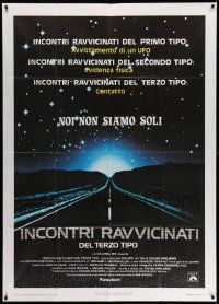 6f303 CLOSE ENCOUNTERS OF THE THIRD KIND Italian 1p '78 Steven Spielberg sci-fi classic!
