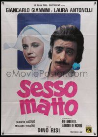 6f382 HOW FUNNY CAN SEX BE Italian 1p '73 Sessomatto, Giancarlo Giannini & nun Laura Antonelli!