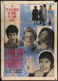 6f389 I PIACERI PROIBITI Italian 1p '64 The Forbidden Pleasures, prostitution documentary!