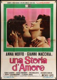 6f425 LOVE ME, BABY, LOVE ME Italian 1p '69 Michele Lupo's Una Storia D'Amore, Anna Moffo, Macchia