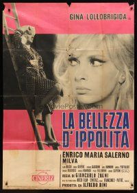 6f485 SHE GOT WHAT SHE ASKED FOR Italian 1p '62 sexy Gina Lollobrigida full-length & close up!