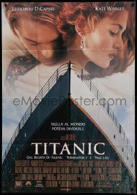 6f515 TITANIC Italian 1p '97 Leonardo DiCaprio, Kate Winslet, directed by James Cameron!