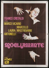 6f669 WIFEMISTRESS Italian 2p '78 Vicario's Mogliamante, Laura Antonelli & Marcello Mastroianni!
