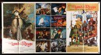 6f028 LORD OF THE RINGS 1-stop poster '78 classic J.R.R. Tolkien novel, rare different art!