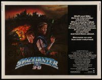 6g886 SPACEHUNTER ADVENTURES IN THE FORBIDDEN ZONE 1/2sh '83 art of Molly Ringwald, Peter Strauss!