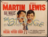 6g893 STOOGE style B 1/2sh '52 artwork of singing vaudeville team Dean Martin & Jerry Lewis!