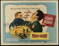 6g941 TIME LIMIT style A 1/2sh '57 Richard Widmark punching Richard Basehart in the face!