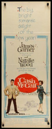 6g074 CASH MCCALL insert '60 James Garner, Natalie Wood, big bright romantic delight!