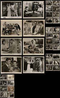 6h266 LOT OF 38 1950S 8X10 STILLS '50s great scenes from a variety of different movies!