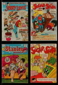 6h138 LOT OF 4 DC COMIC BOOKS '60s Jerry Lewis, Sugar & Spke, Stanley & His Monster!