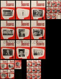 6h063 LOT OF 32 BOX OFFICE 1971 EXHIBITOR MAGAZINES '71 filled with movie images & information!