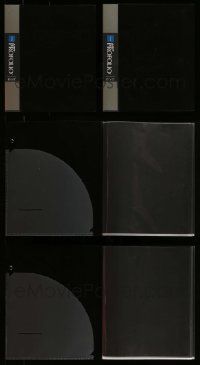 6h185 LOT OF 2 ITOYA 8.5X11 ART PORTFOLIOS '90s you can use them to display your stills!