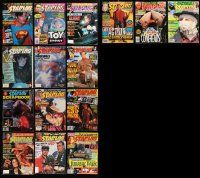 6h145 LOT OF 15 STARLOG MOVIE MAGAZINES '80s-90s filled with great images & information!