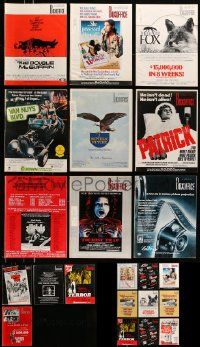 6h071 LOT OF 22 BOX OFFICE 1979 EXHIBITOR MAGAZINES '79 filled with movie images & information!